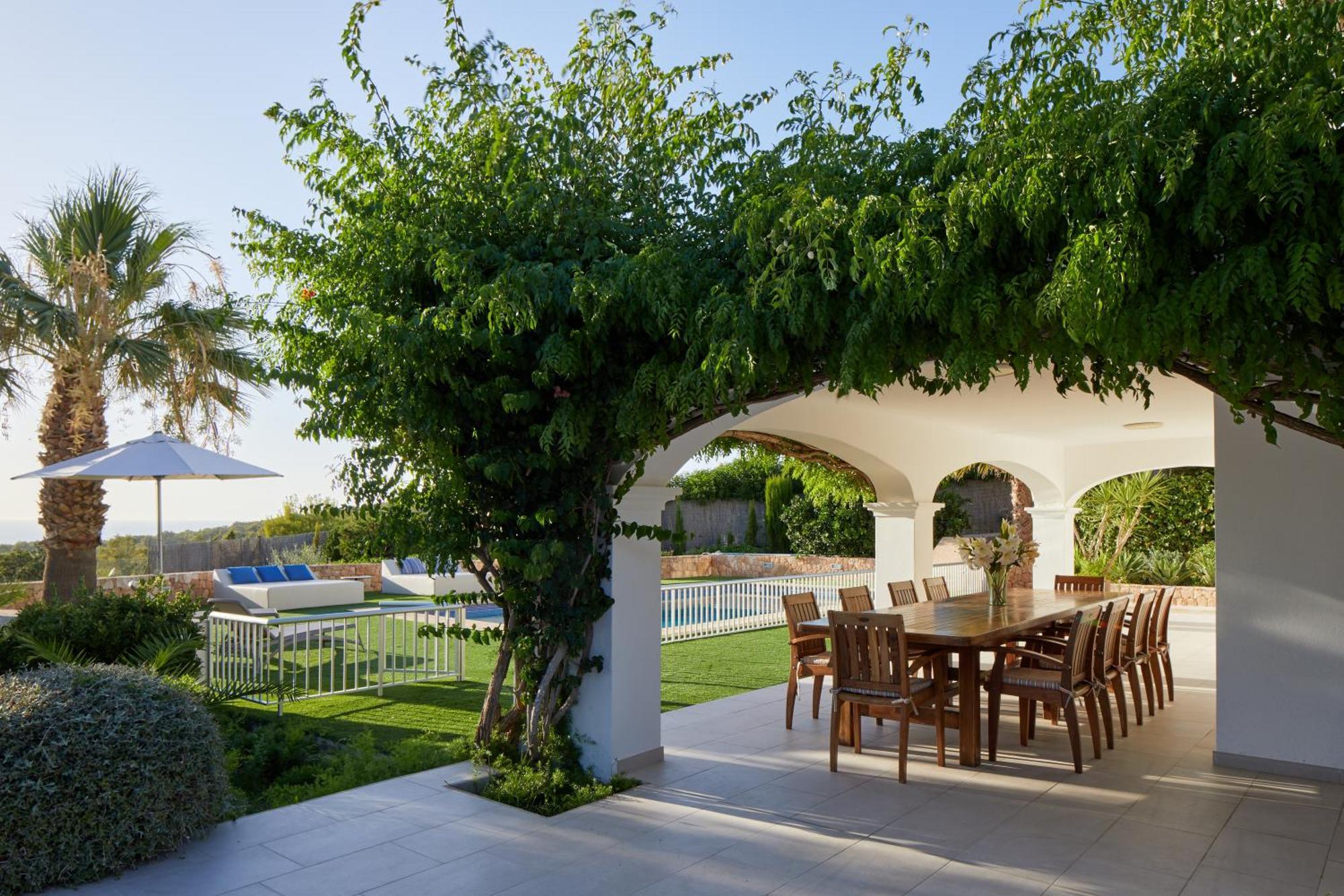 Villa Can Joan I - Fantastic Sunset Views And Family Friendly - San Antonio  Kültér fotó