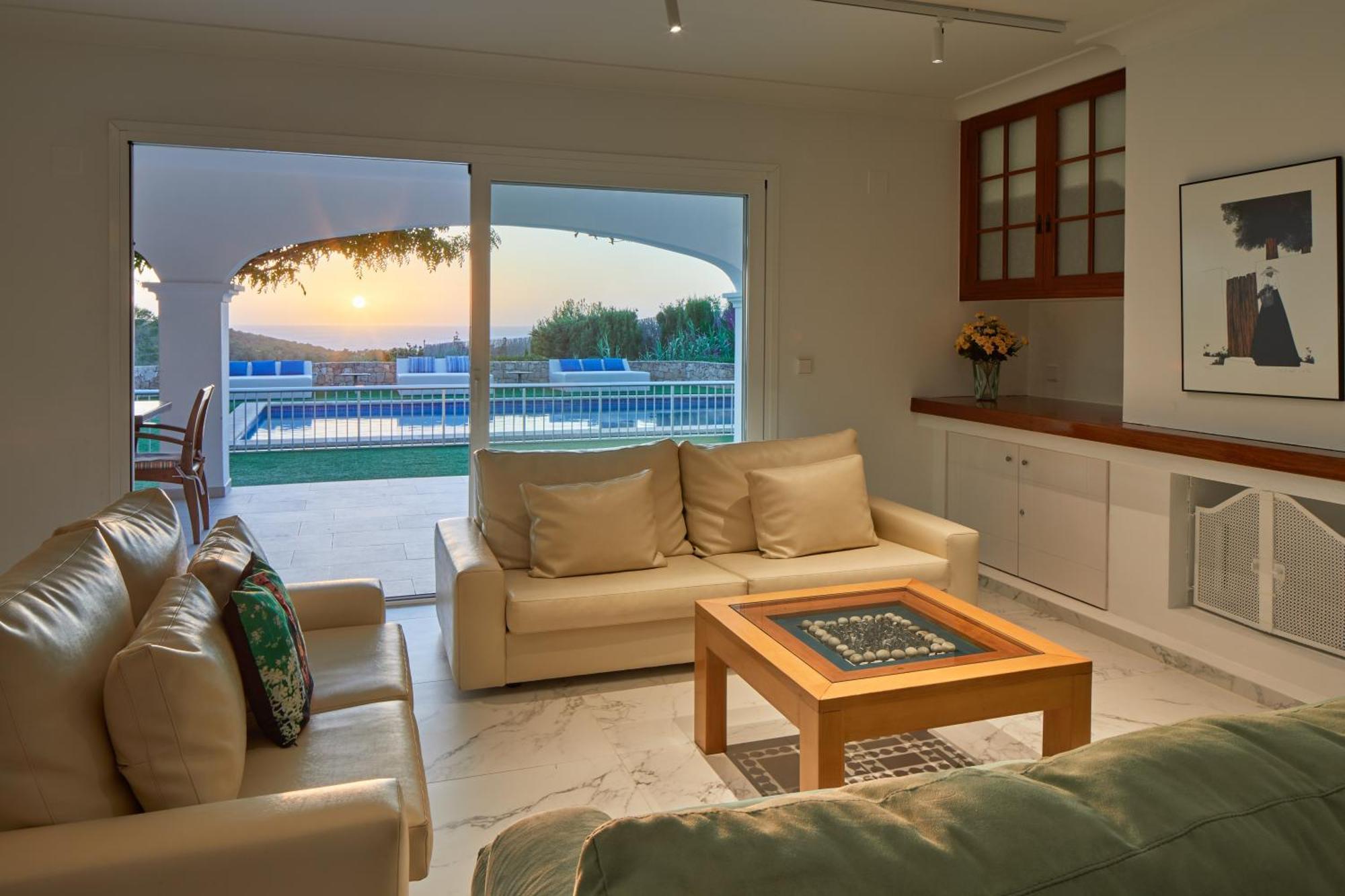 Villa Can Joan I - Fantastic Sunset Views And Family Friendly - San Antonio  Kültér fotó